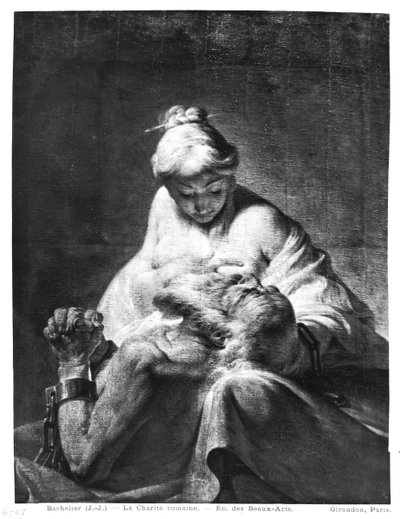Roman Charity by Jean Jacques Bachelier